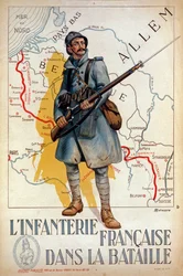Die französische Infanterie in der Schlacht, 1917